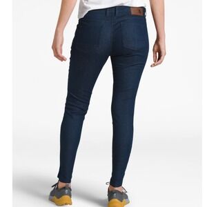 THE NORTH FACE Tungsted Pants Urban Navy Women Sz 8‎ Stretch Denim Style